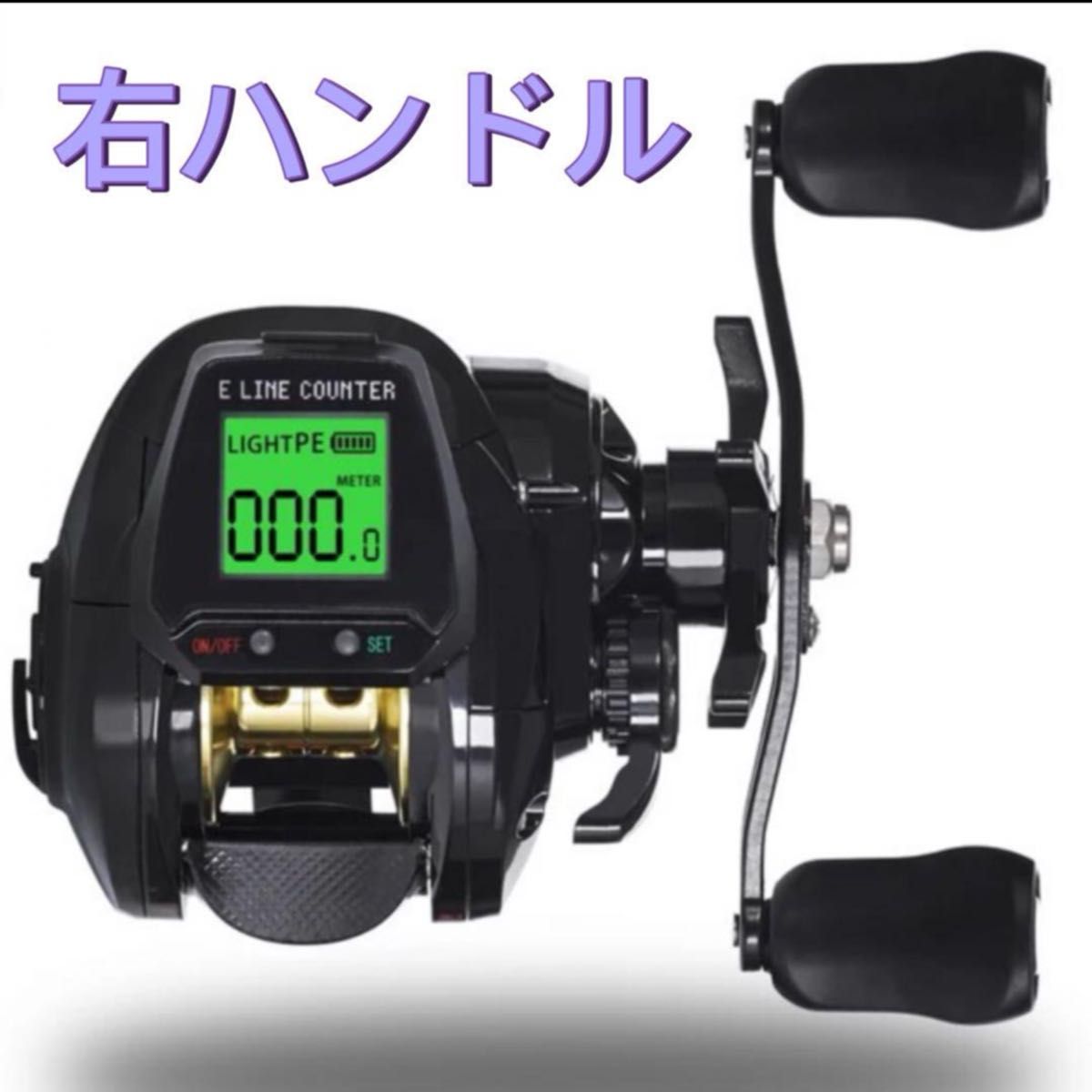 新品 ベイトリール カウンター付き タイラバ ショアジギ LED 新品 ベイトリール カウンター付き タイラバ ショアジギ LED