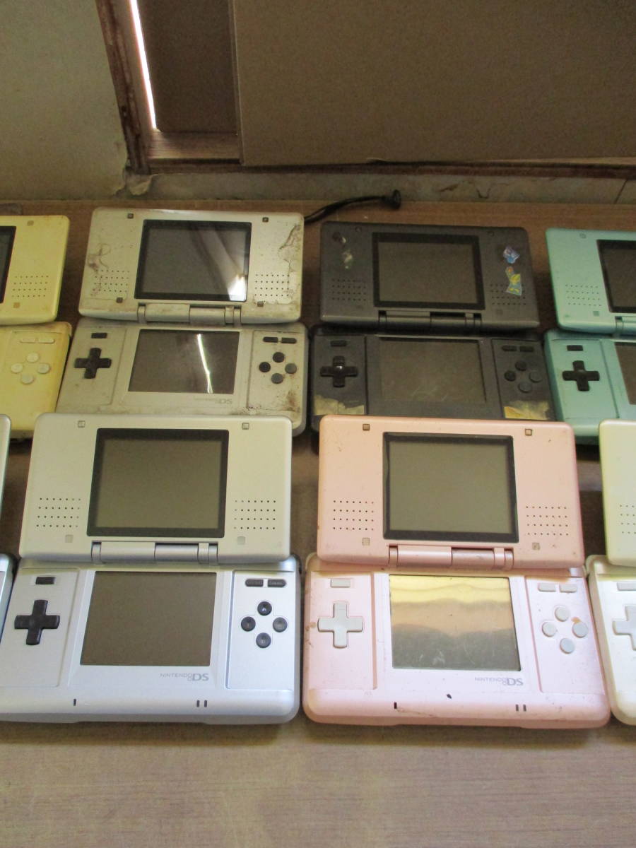 S849　棚4　現状品　ジャンク品　ニンテンドーDS　初期型　本体　10台セット　まとめ売り　任天堂　Nintendo　携帯ゲーム機_画像4