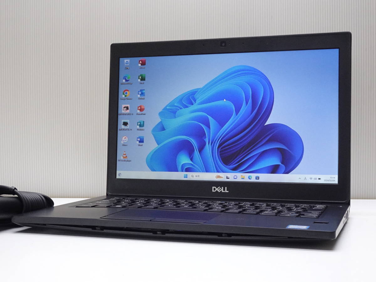 DELL Latitude 7290 第8世代 Core i5 8250U メモリ16GB SSD256GB Win11 MS-Office 12.5インチ USB-C カメラ Bluetooth 管AA-137_画像1