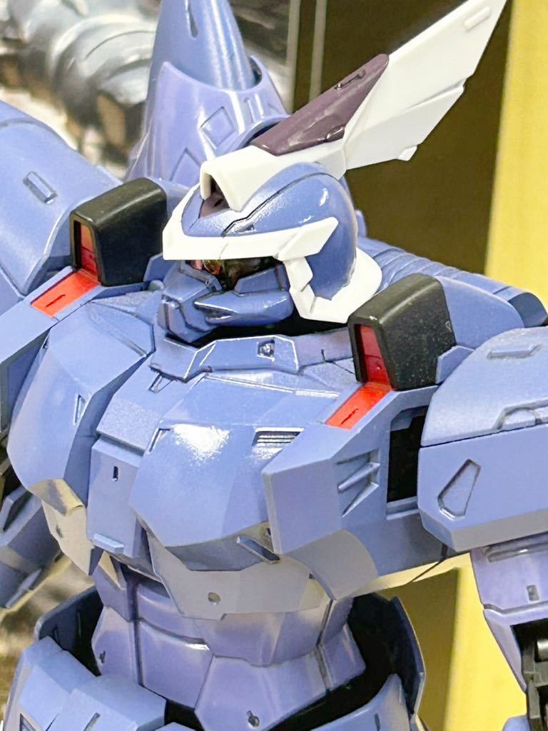 プラモデル　ガンプラ　ガンダムSEED MG 1/100 モビル ジン　部分塗装完成品_画像4