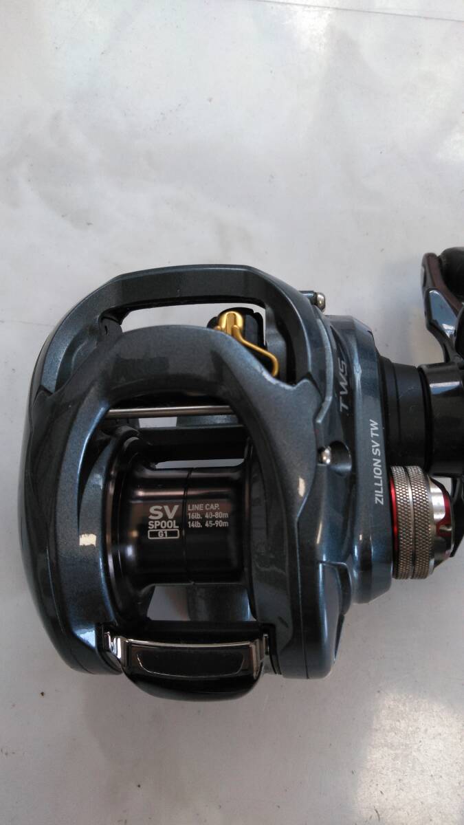 【美品】DAIWA ダイワ ジリオン SV TW 7.3 釣具 リール_画像6