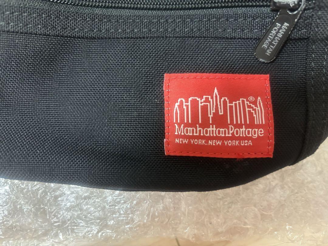 Manhattan portage メンズ　ボディーバッグ　黒　マンハッタン