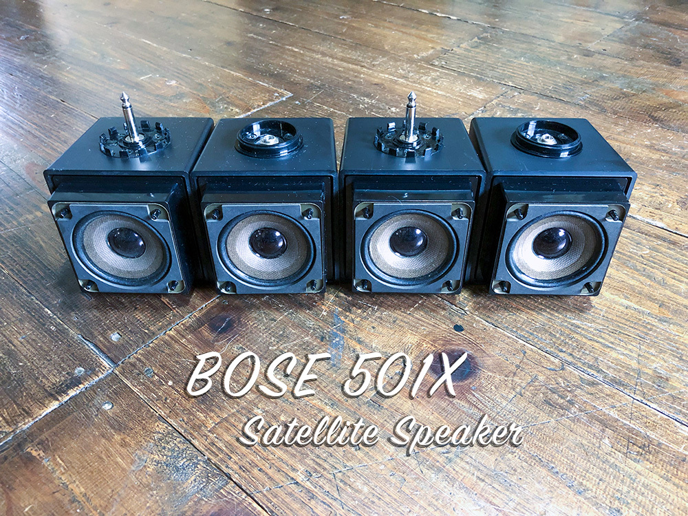 BOSE 501X Satellite Speaker 4個＋ディスプレイ金具 used_画像3