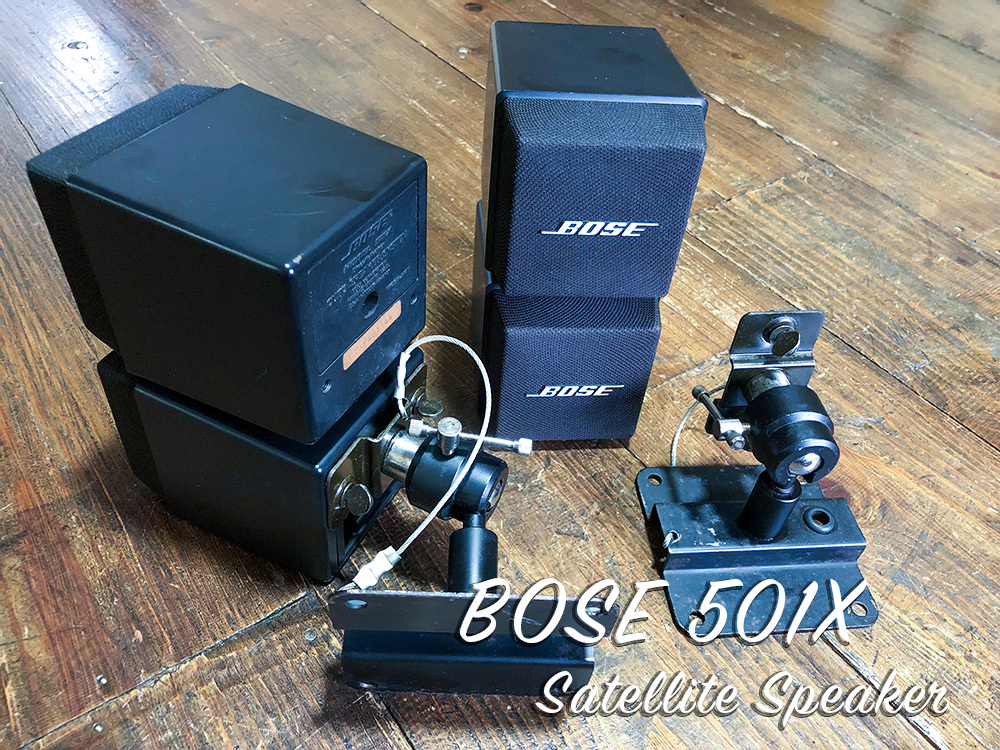 BOSE 501X Satellite Speaker 4個＋ディスプレイ金具 used_画像10