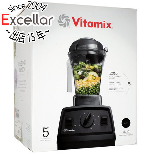 Vitamix ブレンダー 1.4L E310 ブラック [管理:1100027420]