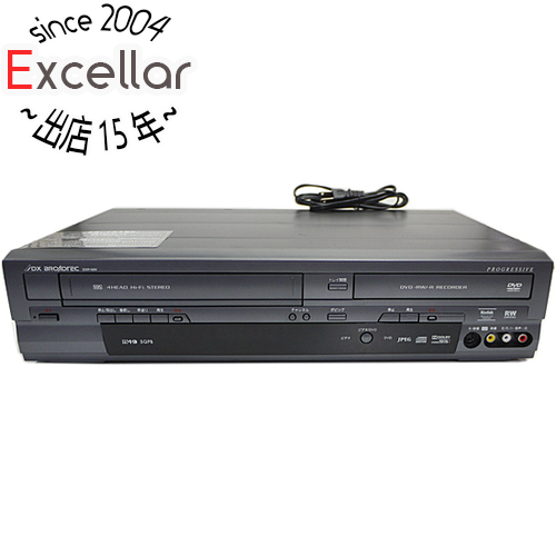 【中古】地デジチューナー内蔵ビデオ一体型DVDレコーダ DXR160V 電池なし 展示品 [管理:1150026199]_画像1