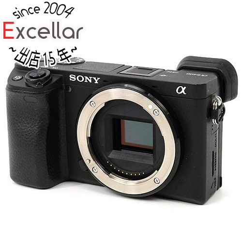 【中古】SONY ミラーレス一眼 α6400 ILCE-6400 ボディ ブラック 元箱あり [管理:1050022721]_画像1