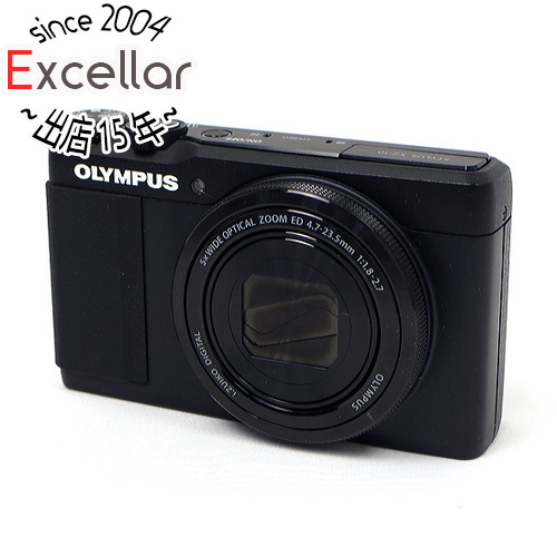 【中古】OLYMPUS デジタルカメラ XZ-10 ブラック 1200万画素 液晶画面いたみ [管理:1050022749]