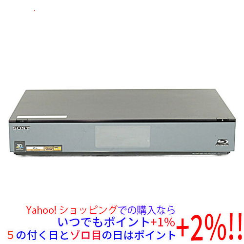 【中古】SONY ブルーレイディスクレコーダー BDZ-AX2000 リモコンなし [管理:1150015676]_画像1