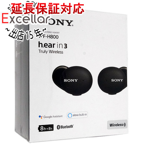 SONY ワイヤレスステレオヘッドセット h.ear in 3 Truly Wireless WF-H800 (B) ブラック [管理:1100054336]_画像1