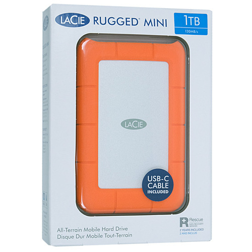 LaCie portable HDD Rugged Mini LAC301558 1TB [ control :1000015871]