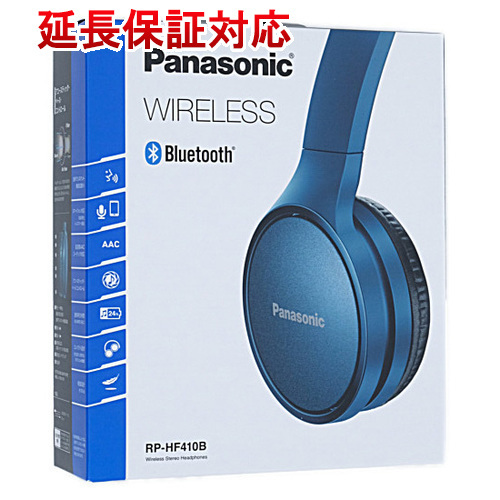 Panasonic беспроводной стерео наушники RP-HF410B-A голубой [ управление :1100044474]