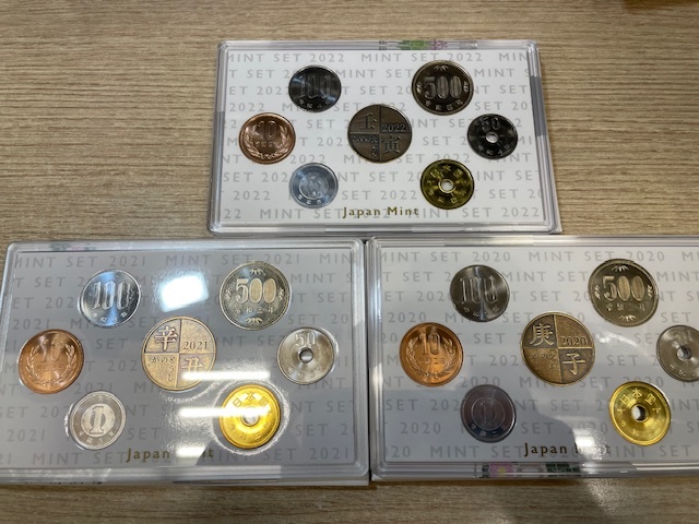 【Y17358】貨幣セット　額面666円　MINT SET 造幣局　JAPAN MINT 2013年　2014年　2016年　2018年 2019年 2020年 2021年 2022年_画像7