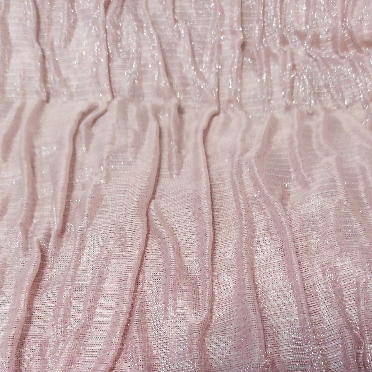 兵児帯　へこ帯　ピンク　ラメ　浴衣