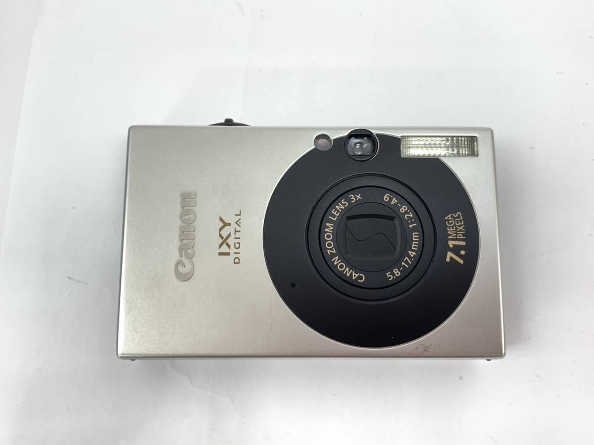 8233　美品　中古　Canon　キャノン　IXY　DIGITAL　10　AiAF　デジカメ　通電確認　5.8-17.4ｍｍ　1：2.8-4.9　7.1MEGAPIXELS　カメラ　_画像6