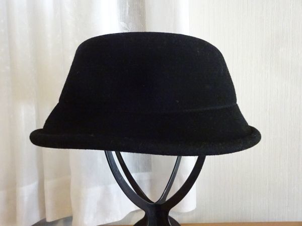 ＋ CARAWAN ＋ 1946　メンズ・レディース　ポークパイハット サイズ５７・５cm　キャップ　帽子　ウール　日本製_画像1