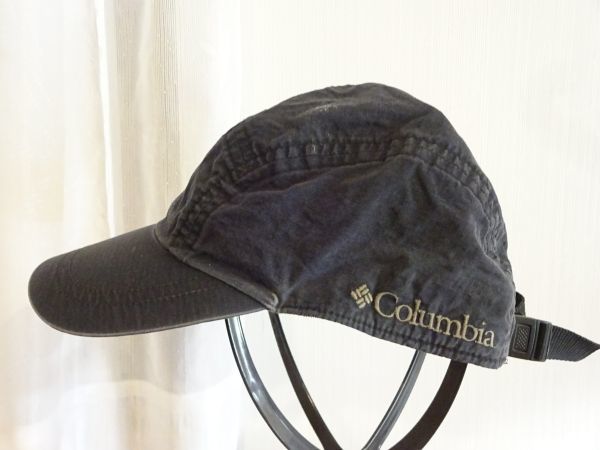 ∀ Columbia ∀ メンズ・レディース ワークキャップ アウトドアキャップ 黒色帽子 サイズ５７cm〜５９cm キャップ 帽子 の画像2