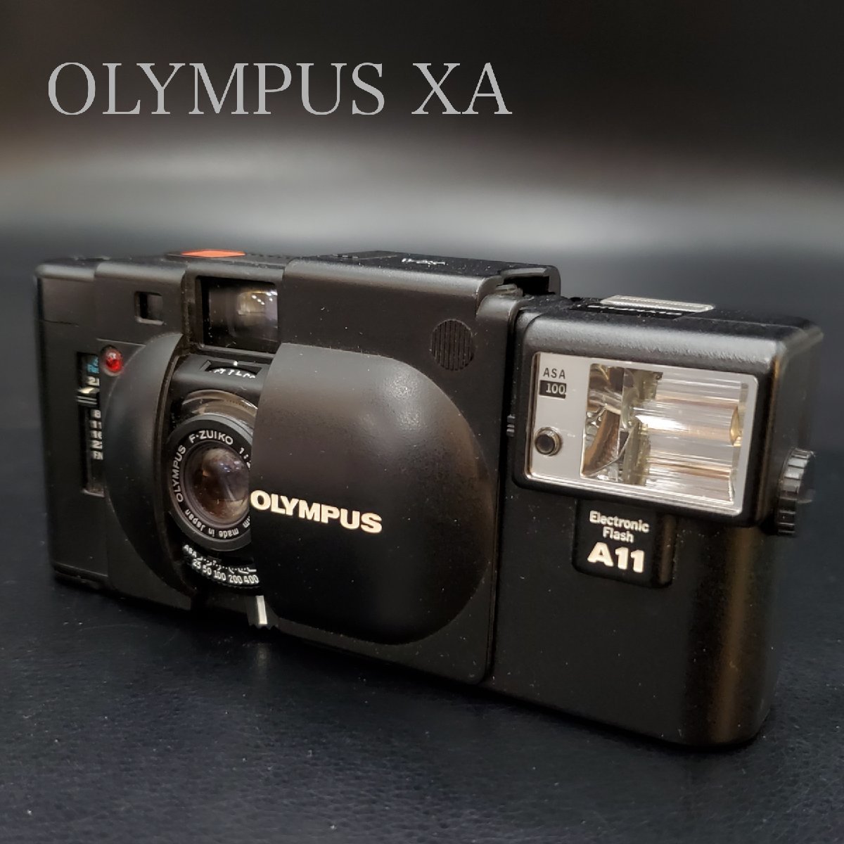 宝蔵】OLYMPUS オリンパス フイルムカメラ XA A11 オートストロボ付