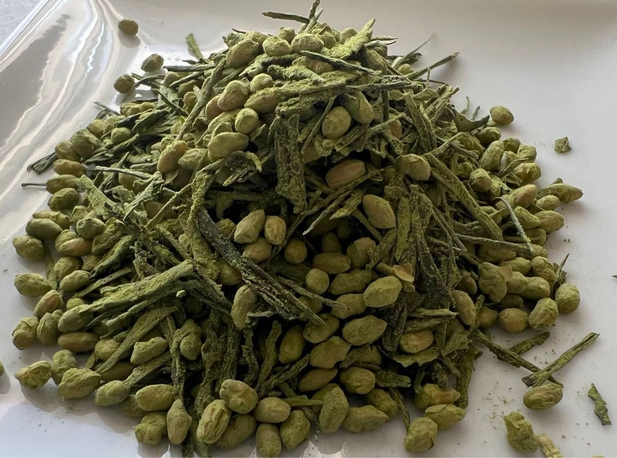 ＊農薬不使用＊  抹茶入り玄米茶　化学肥料不使用　宇治茶100% 2023年産