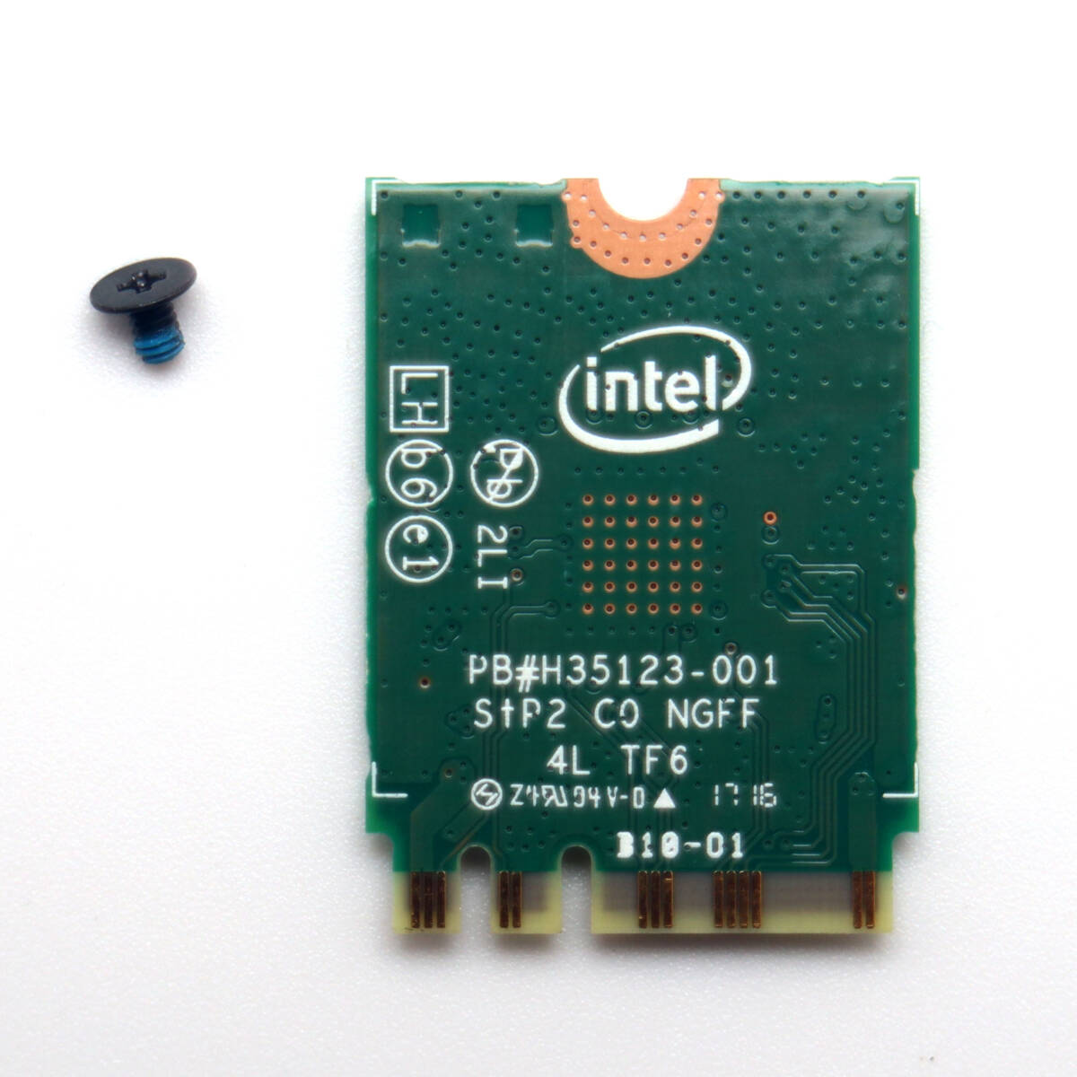 無線LANカード　Intel Dual Band Wireless-AC 3165　Bluetooth4.2　Lenovo　ideapad 300 15ISK　動作品_画像2