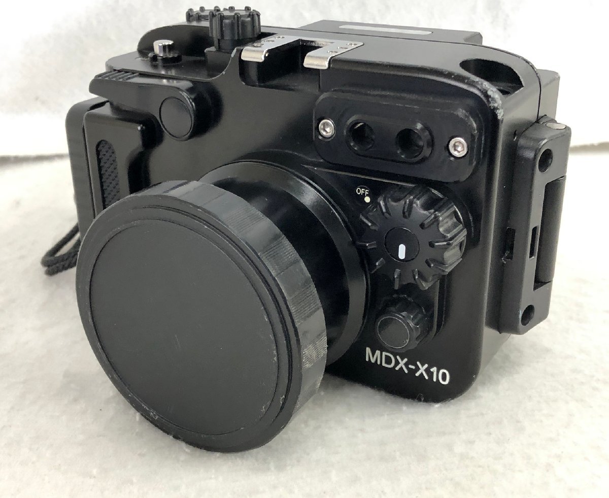 ★ジャンク品★FUJIFILM X10/X20用カメラハウジング MDX-X10 SEA&SEA シーアンドシー_画像1