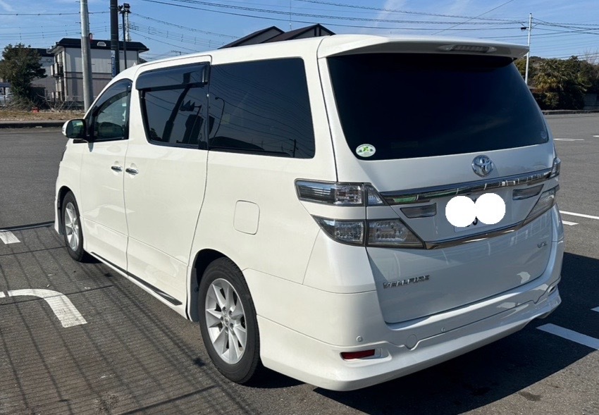 20 Vellfire latter term OP great number vehicle inspection "shaken" attaching beautiful car possible to exchange trade in vehicle exchange 