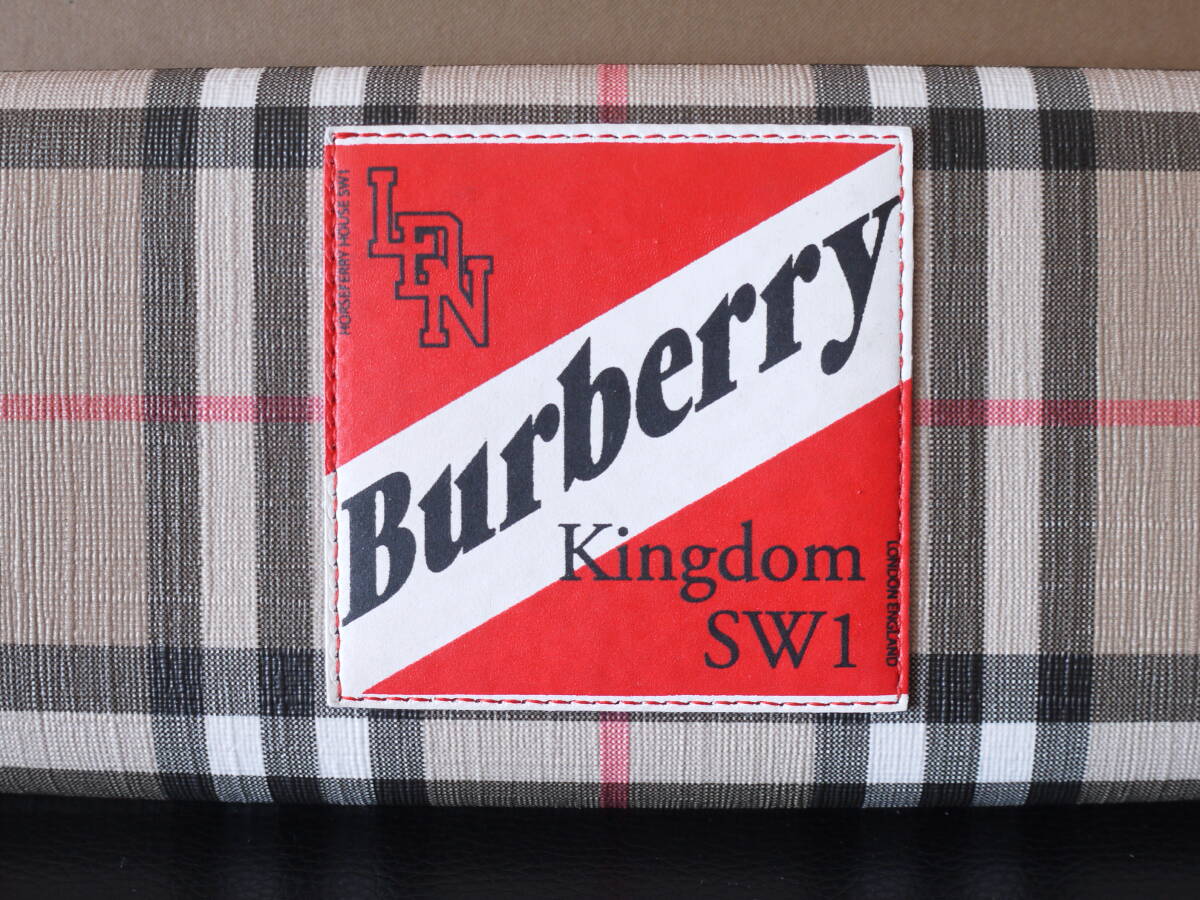 BURBERRY バーバリー ＴＢロゴプリント長財布 ヴィンテージチェック柄 ベージュ 未使用_画像5