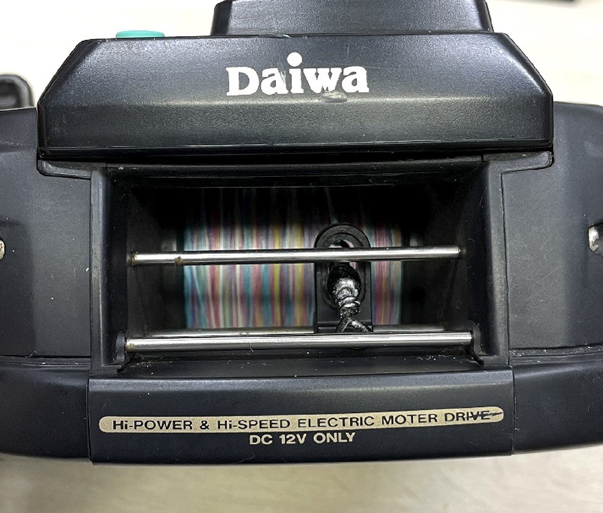 動作品 Daiwa SUPER TANACOM S500 袋・電源コード付き 電動リール ダイワ スーパータナコンの画像7