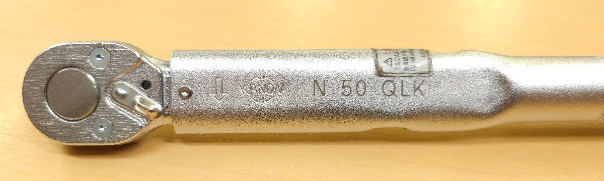 カノン/KANON プリセット型 トルクレンチ N50QLK 良品の画像3