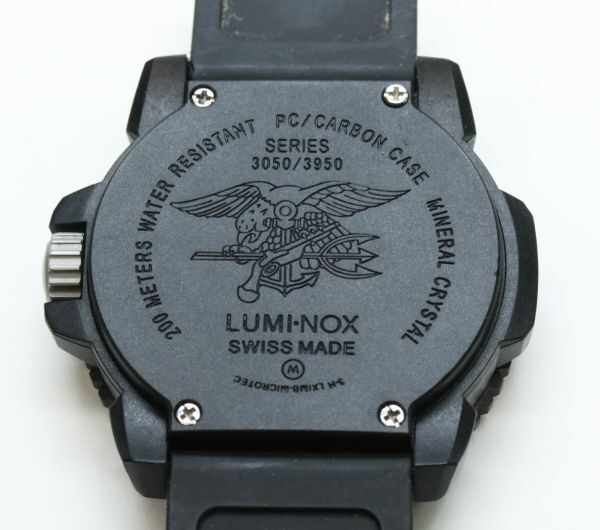 ルミノックス 3050/3950 イエロー 200M メンズ 時計 不動品 LUMINOX_画像3