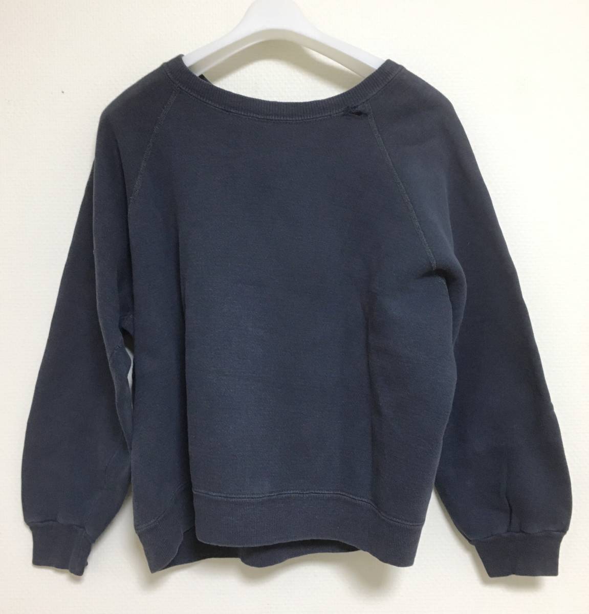 送料込　ビンテージ vintage 1960年代 サッカープリント ラグランスリーブ スウェット size M 相当　検索チャンピオン　champion_画像2