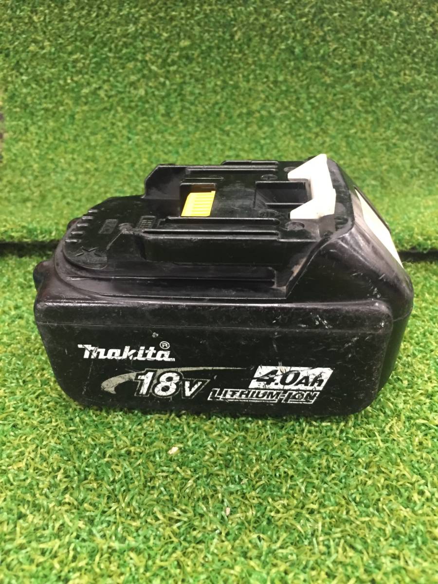 【中古品】makita(マキタ) 18v4.0Ahリチウムイオンバッテリー残量表示無 BL1840(A-56596) /ITG28XKZPWWE