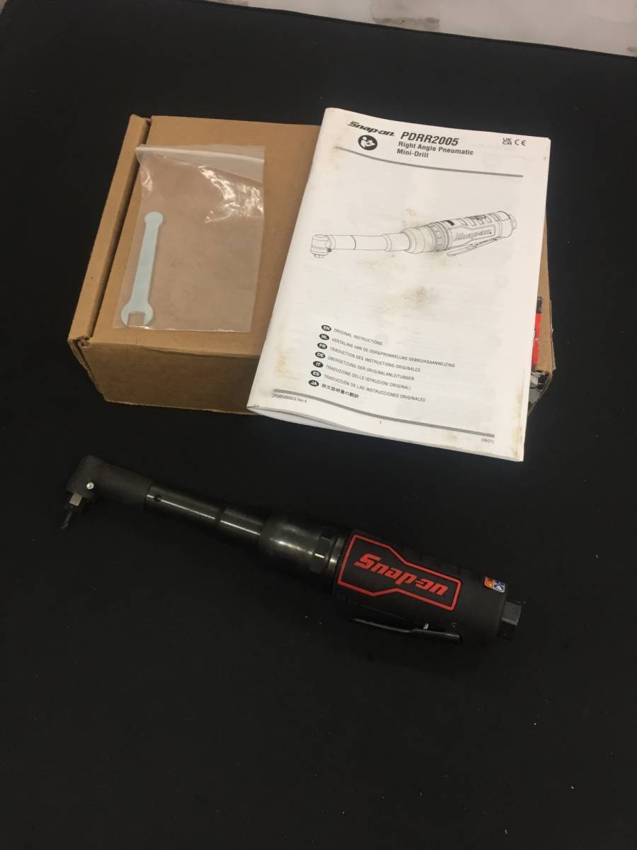 【中古品】Snap-on ミニ直角ドリルコンパクトヘッド PDRR2005 /ITC95XS405TE