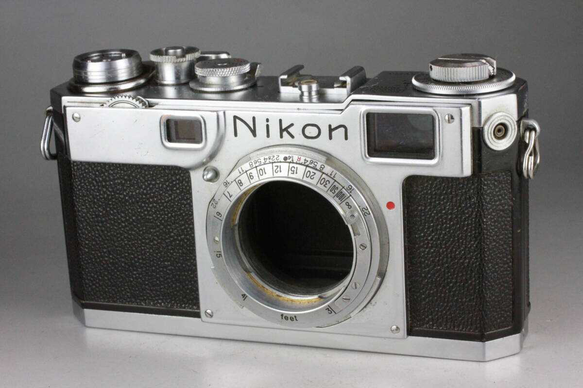 動作確認済み NIKON S2 日本光学 ニコン レンジファインダー Nikon フィルムカメラ Nippon Kogaku #17_画像1