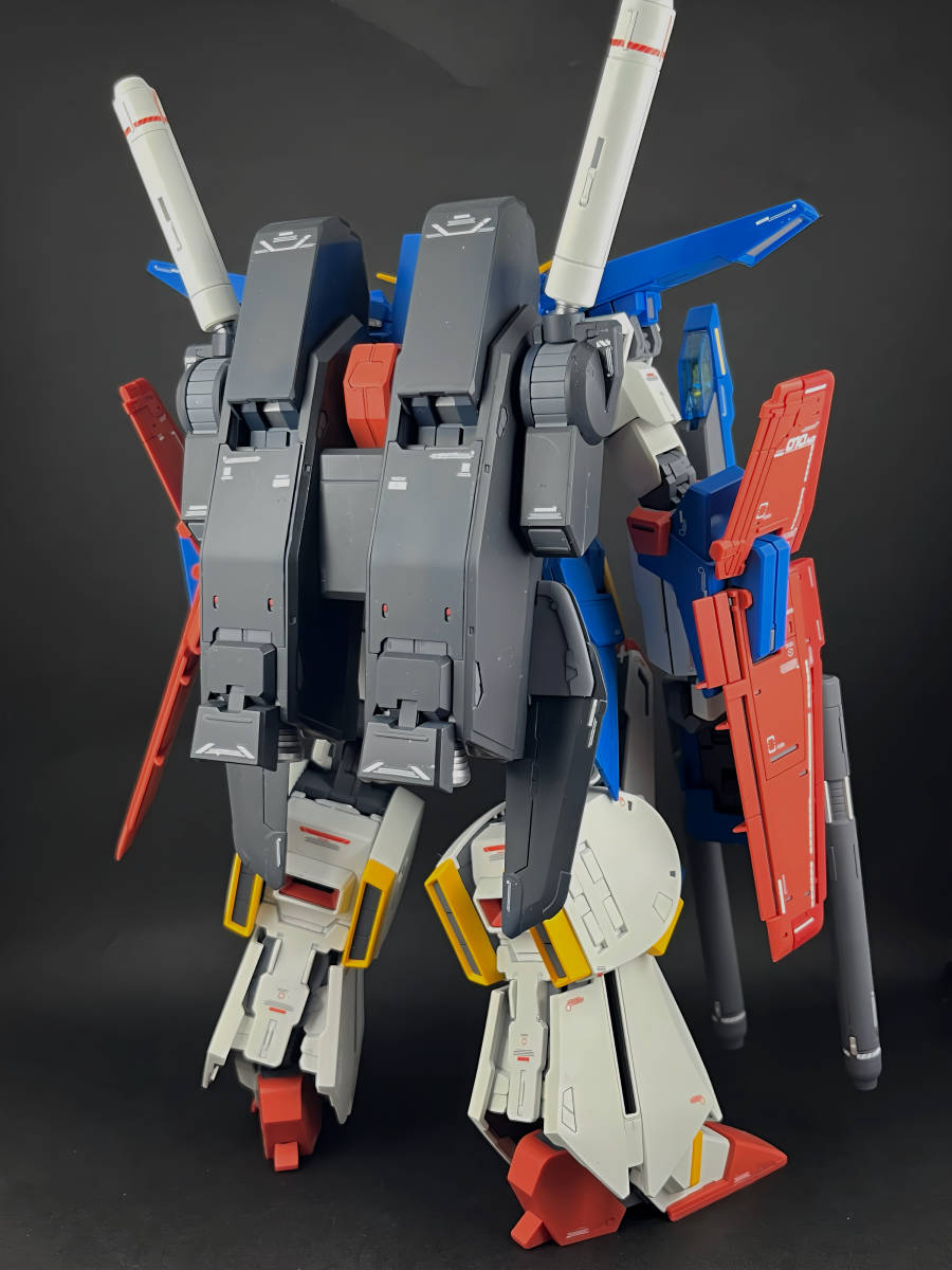 MG 1/100 ZZガンダム Ver.ka 塗装完成品_画像7