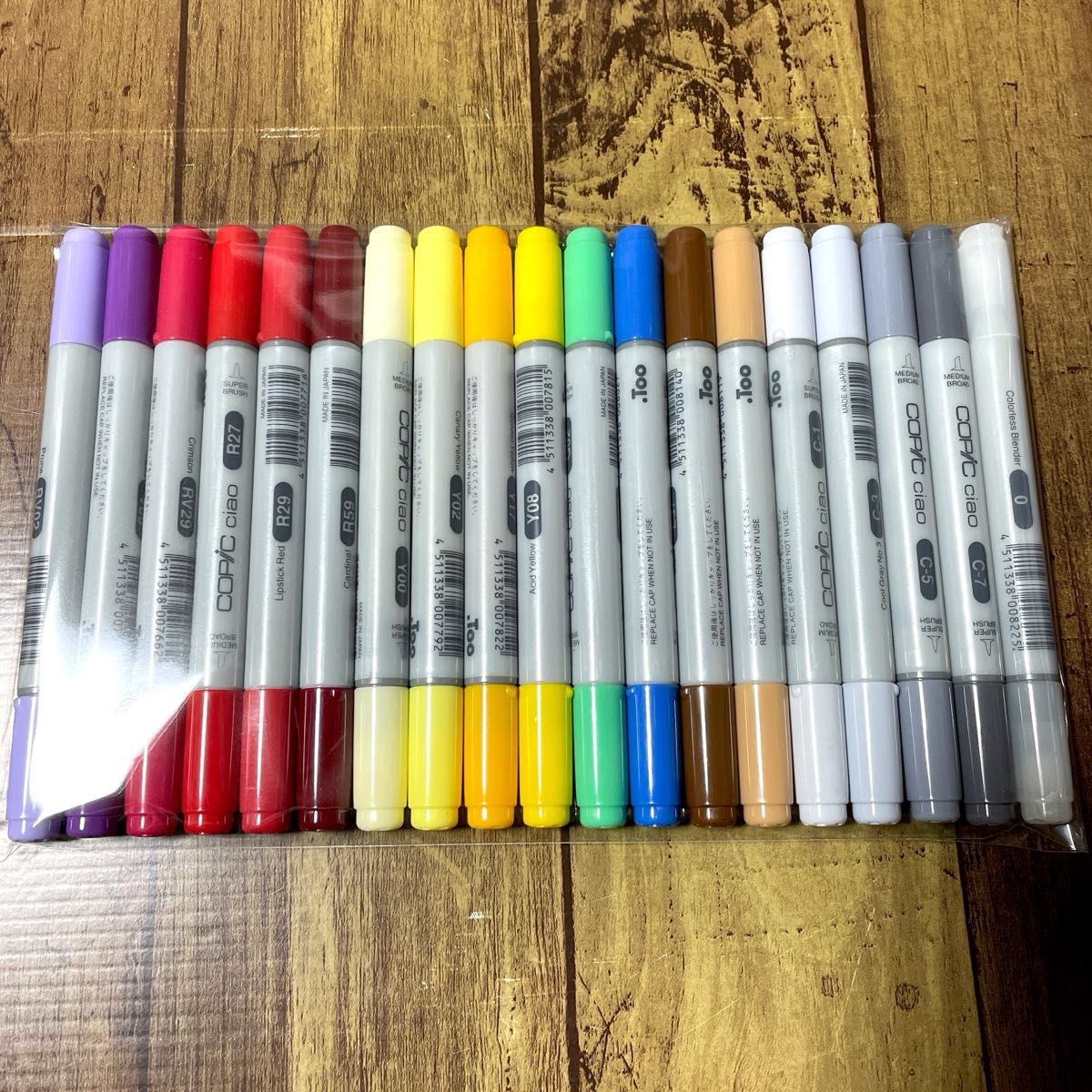 コピックチャオ 19本セット まとめ売り ダブり無し Too COPIC ciao