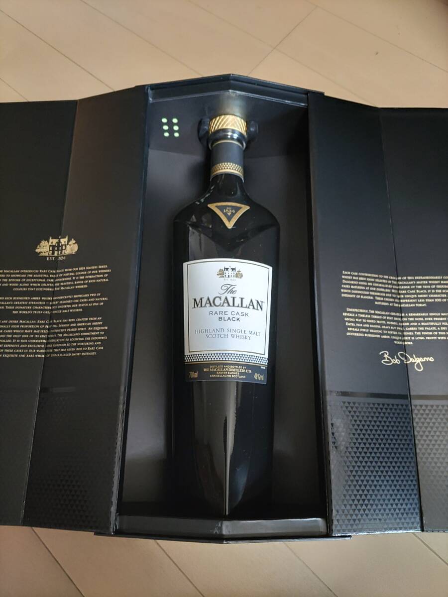 THE MACALLAN / ザ・マッカラン レアカスク ブラック/シングルモルト/高級 贈答用ウィスキー/700ml_画像3