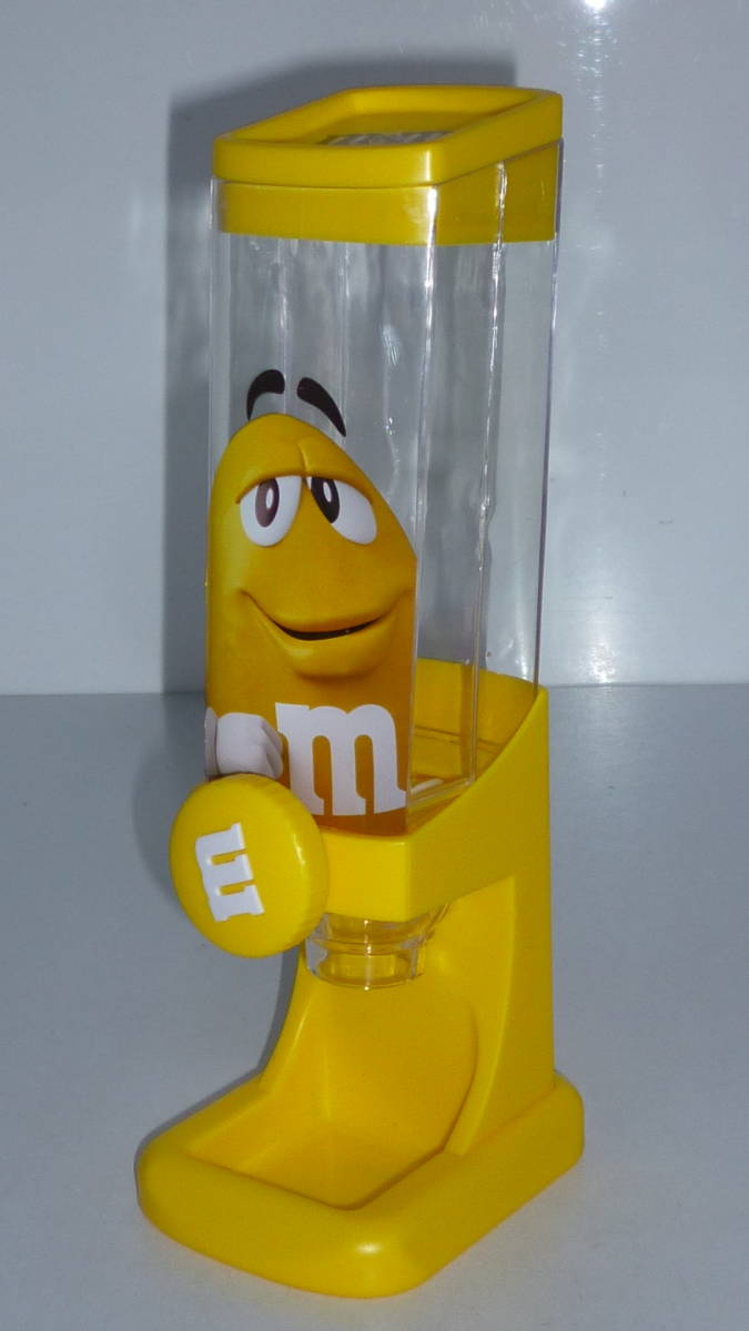 51120-2　イエロー　M&M's　TWIST DISPENSER　チョコなし　黄色　　エム＆エムズ　ツイストディスペンサー_画像3