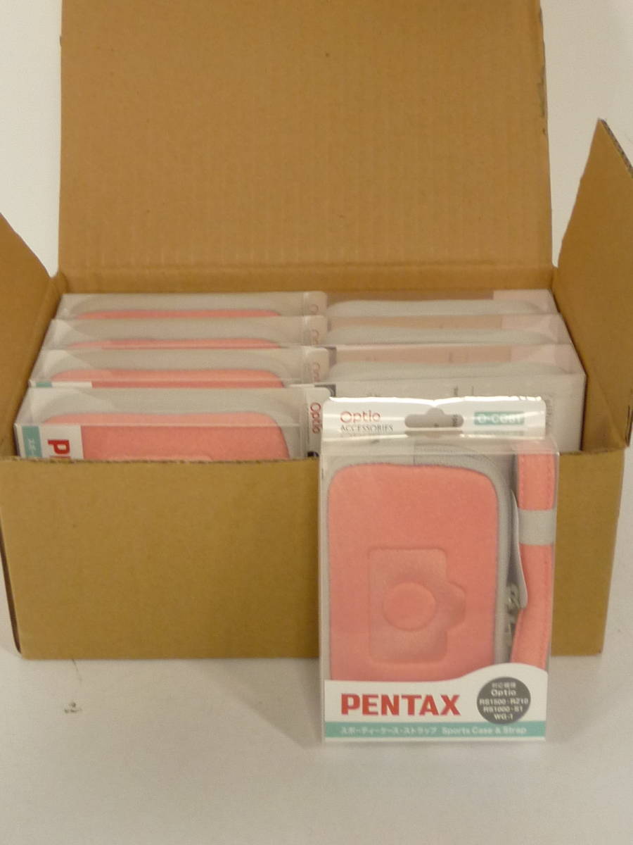 10個入り1箱　PENTAX　Optio　スポティーケース　カメラケース　O-CC81　ピンク　オプティオ　ペンタックス_画像1