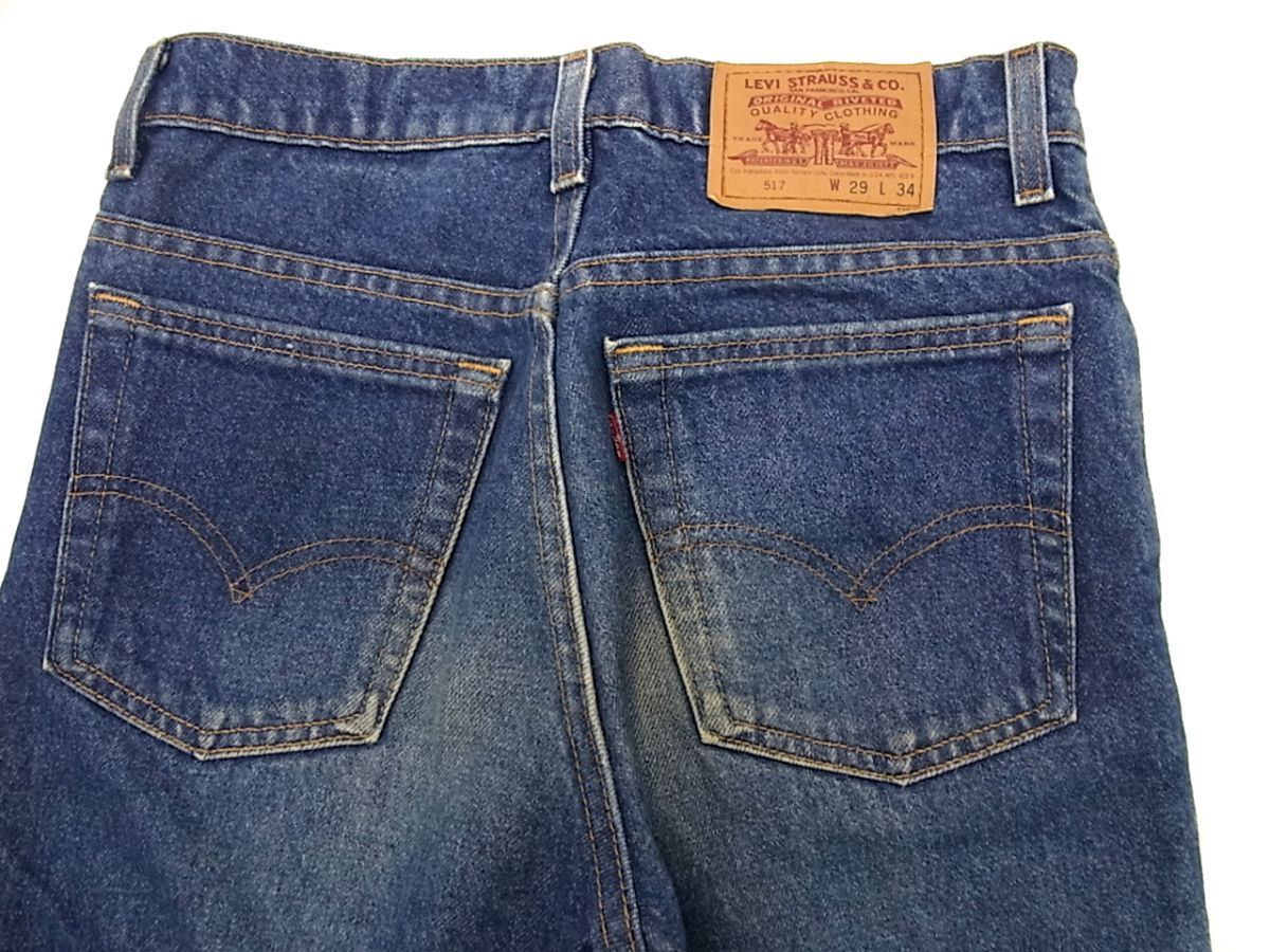 ■Levi’s リーバイス 517 米国製 ブーツカット デニムパンツ ジーンズ 1994年製造 ヴィンテージ メンズ 1円スタート_画像5