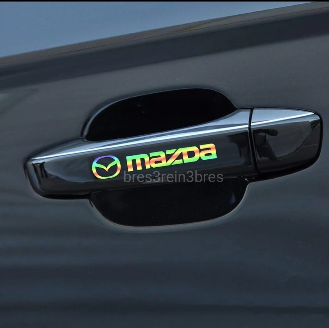  Mazda металлизированный style тент грамм стикер Rainbow 4P# CX-3/5/7/8 Demio Atenza Axela Roadster RX-378 MAZDA3 Premacy 