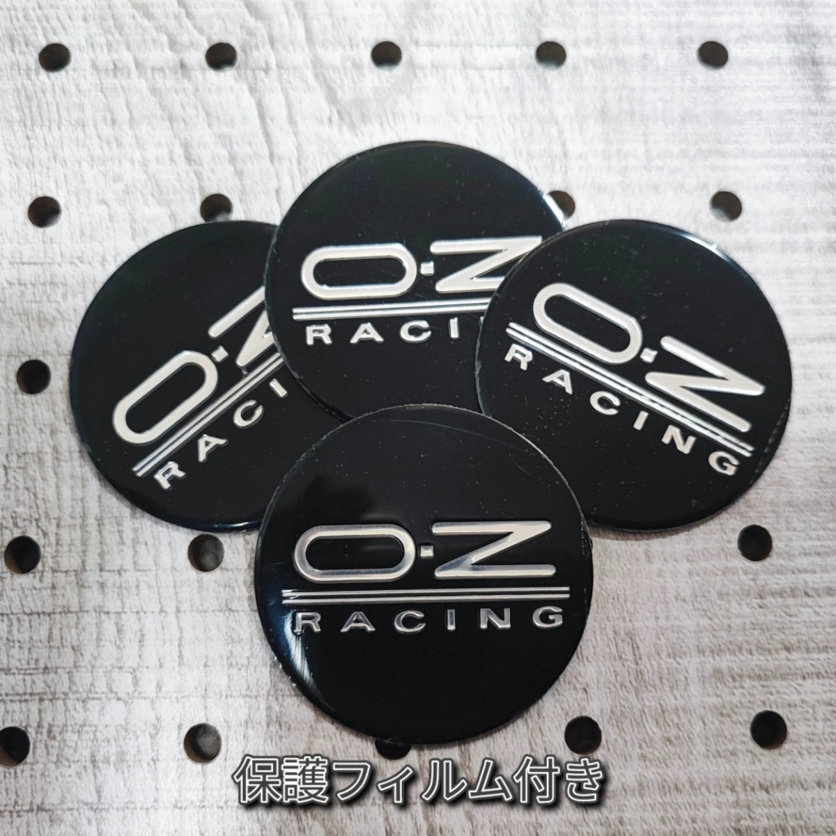 OZ Racing OZレーシング ホイール センターキャップ 45mm【ブラック】4P トヨタ 日産 ホンダ 三菱 スズキ マツダ スバル ダイハツ_画像3