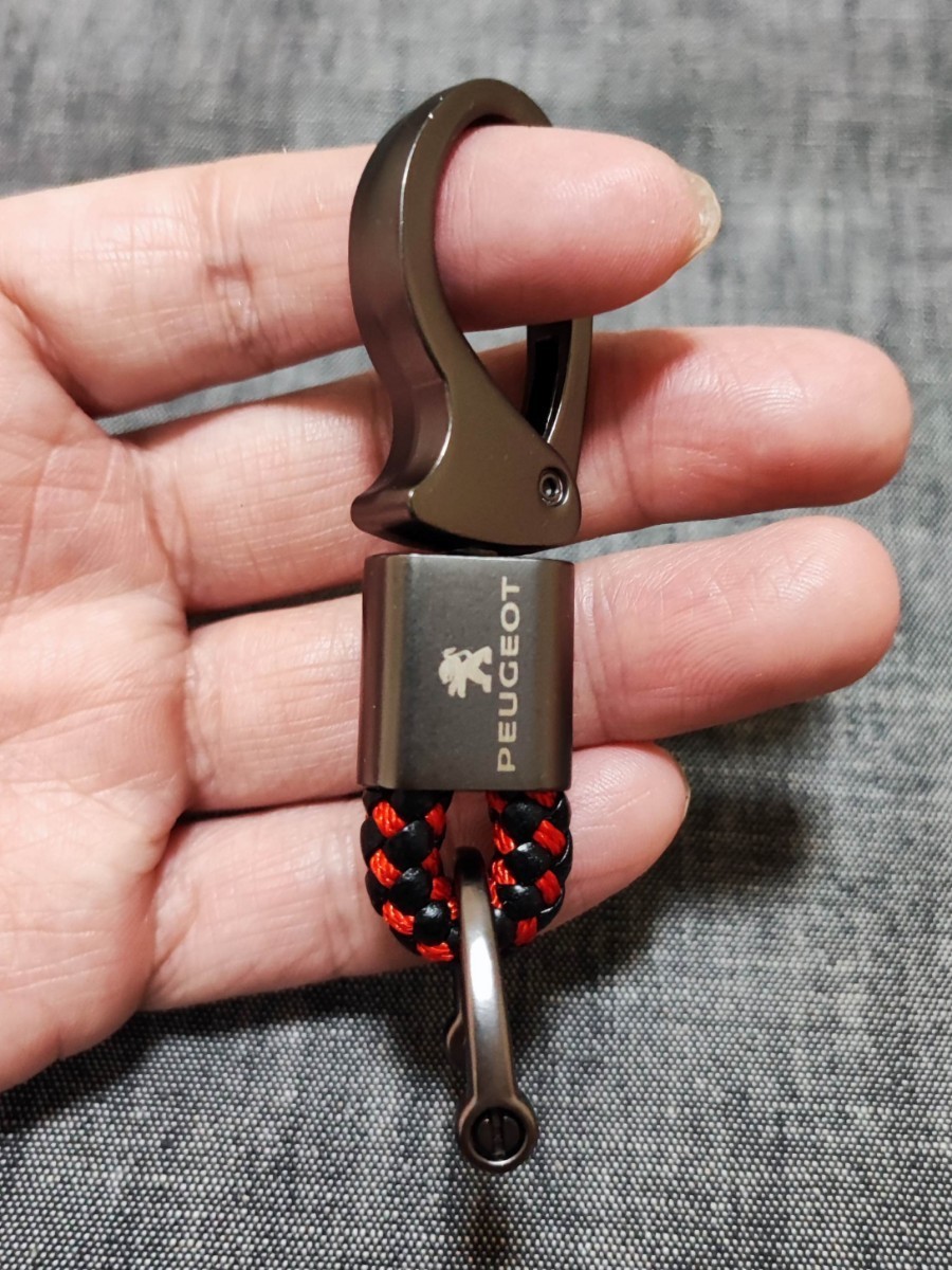  Peugeot compact key holder kalabina[ check ] key ring 205 206 207 208 306 307 308 406 407 508 2008 3008 RCZ RIFTER