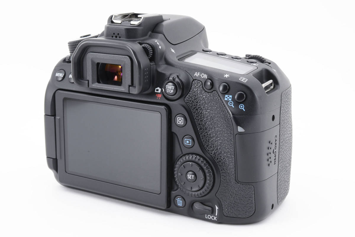 取扱説明書付 ★極上品★ Canon キヤノン EOS 80D Body ボディ デジタル一眼レフカメラ (3662)_画像5
