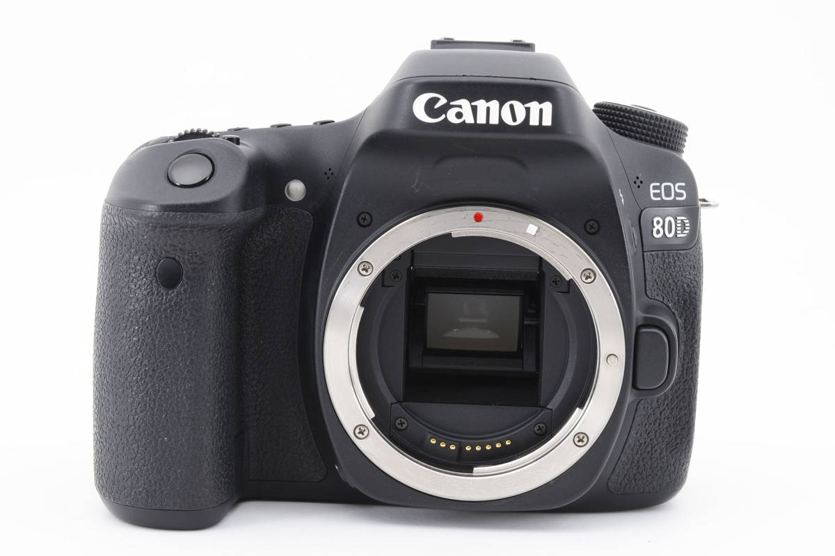 取扱説明書付 ★極上品★ Canon キヤノン EOS 80D Body ボディ デジタル一眼レフカメラ (3662)_画像3