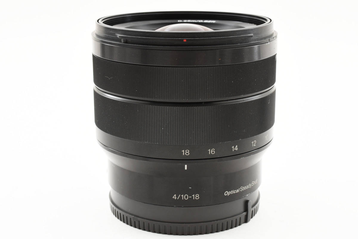 元箱 取扱説明書付 ★極上品★ SONY ソニー E 10-18mm F4 OSS SEL1018 超広角ズームレンズ 手ブレ補正 (3713)_画像8