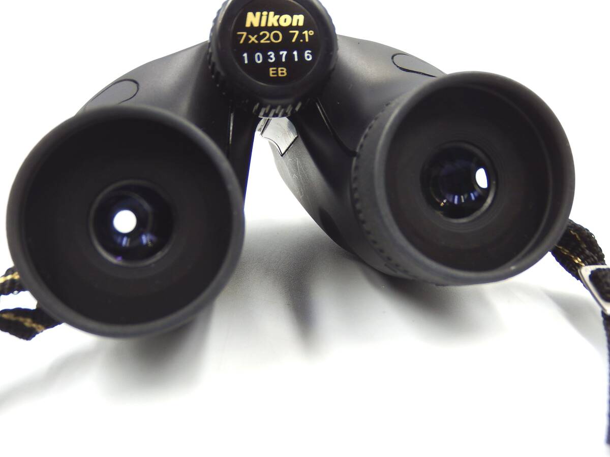 ◇Nikon/TRAVELITE Ⅲ/7×20　7.1°/双眼鏡/ニコン/トラベライトⅢ/ソフトケース付き_画像5