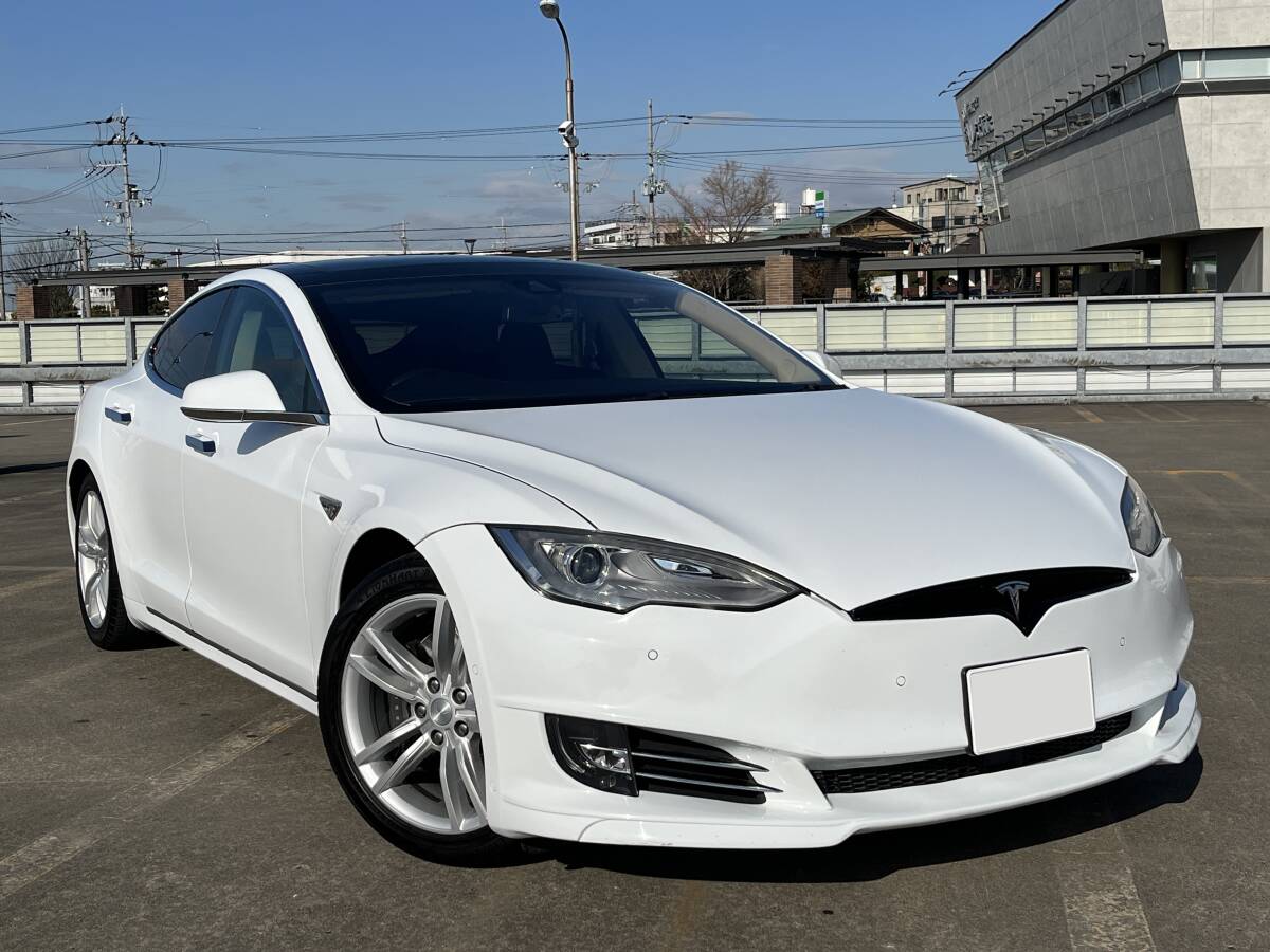 テスラ Yahoo!オークション - 車検令和8年1月 テスラ モデルS 85 後期