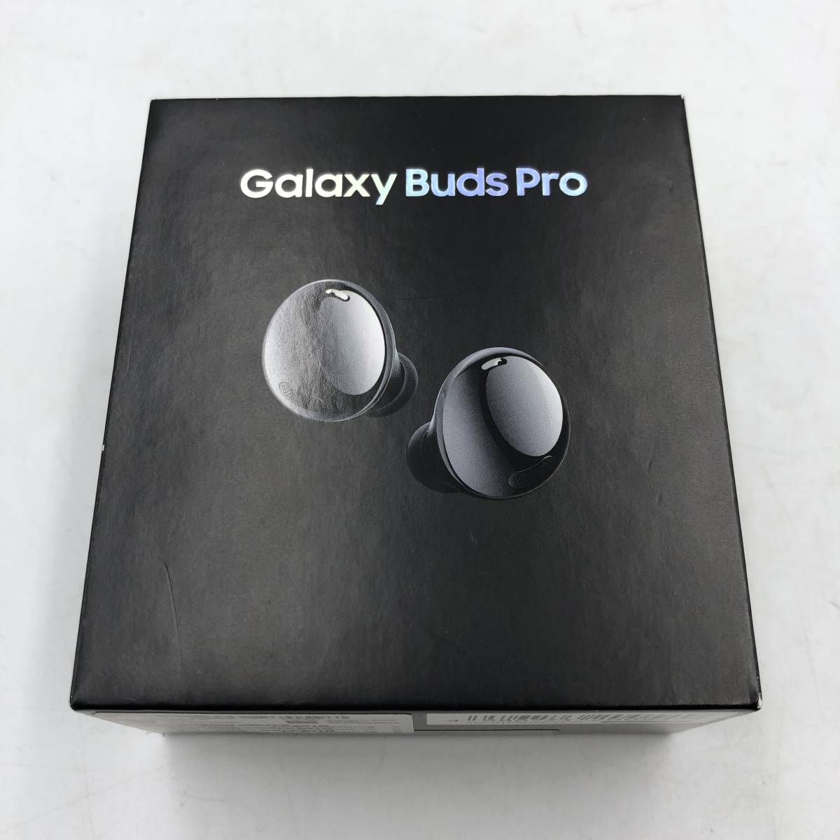 【Galaxy Buds Pro】　ワイヤレスイヤホン　防水　スマホ　Bluetooth　ノイズキャンセリング　ファントムブラック　中古_画像1