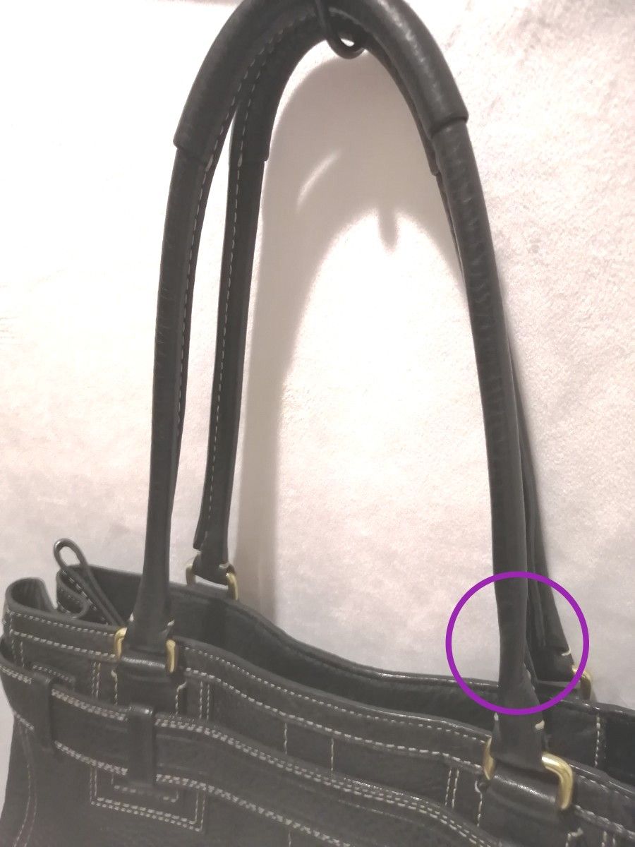 COACH コーチレザー バッグ ブラック 難あり美品|Yahoo!フリマ COACH コーチレザー バッグ ブラック 難あり美品|Yahoo!フリマ